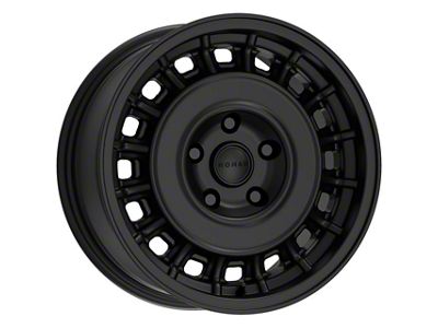 Nomad Wheels Arvo Satin Black 6-Lug Wheel; 17x8.5; 0mm Offset (21-24 Bronco, Excluding Raptor)