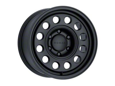 Nomad Wheels Convoy Satin Black 6-Lug Wheel; 17x8.5; -10mm Offset (2024 Tacoma)