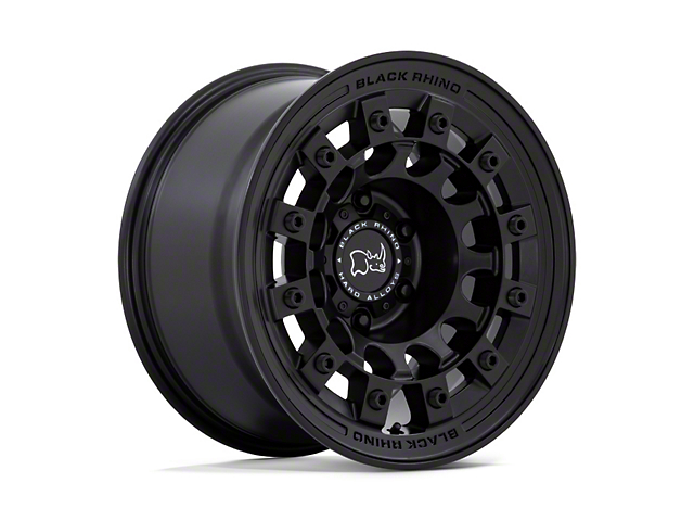 Black Rhino Fuji Matte Black 6-Lug Wheel; 17x8; 20mm Offset (05-15 Tacoma)