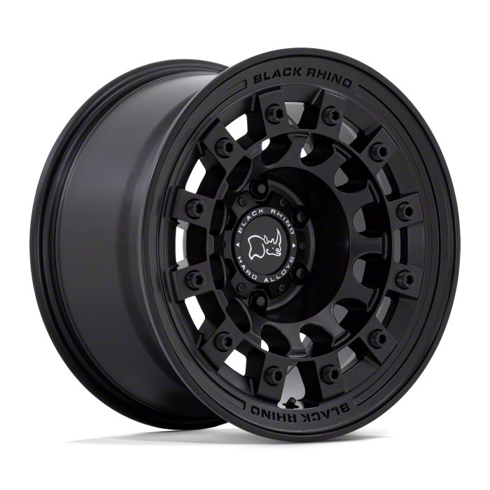 Black Rhino Tacoma Fuji Matte Black 6-Lug Wheel; 17x9; -12mm Offset ...