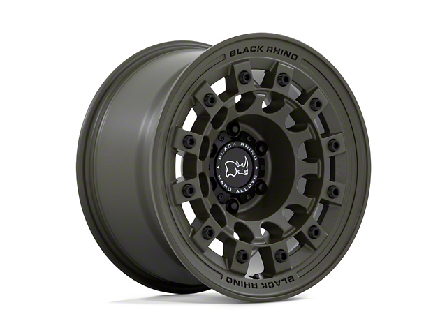 Black Rhino Fuji Olive Drab Green 6-Lug Wheel; 17x9; -12mm Offset (16-23 Tacoma)