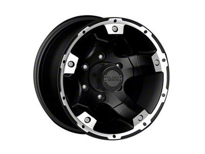 Black Rock Wheels Viper Matte Black 6-Lug Wheel; 17x8; 0mm Offset (2024 Tacoma)