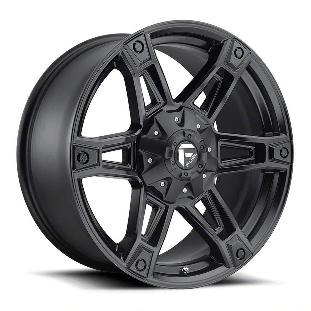 Fuel Wheels Dakar Matte Black 6-Lug Wheel; 20x9; 1mm Offset (16-23 Titan XD)