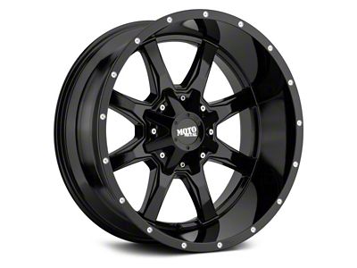 Moto Metal MO970 Gloss Black Milled 6-Lug Wheel; 18x9; 18mm Offset (04-15 Titan)