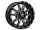 Fuel Wheels Vandal Gloss Black Milled 6-Lug Wheel; 20x9; 20mm Offset (16-23 Tacoma)