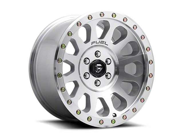 Fuel Wheels Vector Diamond Cut Machined 6-Lug Wheel; 18x9; 1mm Offset (21-23 Yukon)