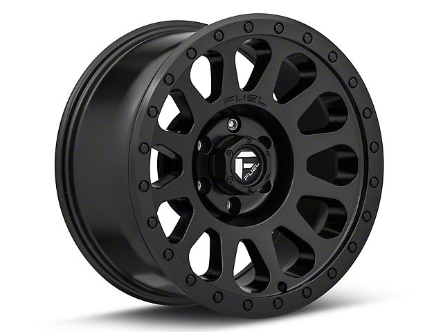 Fuel Wheels Vector Matte Black 6-Lug Wheel; 18x9; 19mm Offset (07-14 Yukon)