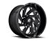 Fuel Wheels Vortex Gloss Black Milled 6-Lug Wheel; 20x12; -44mm Offset (16-23 Tacoma)