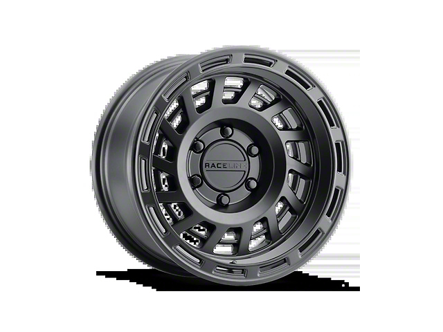Raceline Halo Satin Black 6-Lug Wheel; 17x9; -12mm Offset (03-09 4Runner)