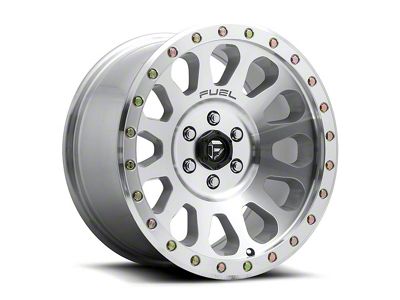 Fuel Wheels Vector Diamond Cut Machined 6-Lug Wheel; 17x8.5; 7mm Offset (2024 Tacoma)
