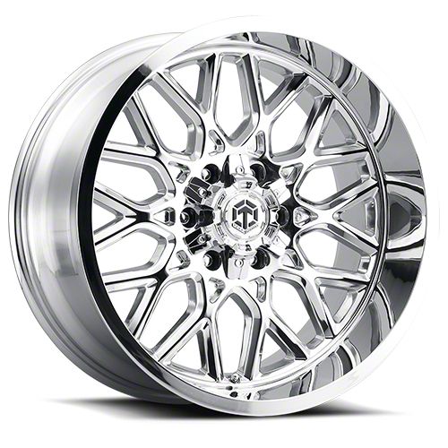 Terra Offroad TR-10 Chrome 6-Lug Wheel; 20x10; -25mm Offset (16-23 Titan XD)