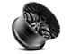Hardrock Offroad Affliction Gloss Black Milled 6-Lug Wheel; 20x12; -44mm Offset (03-09 4Runner)