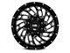 Hardrock Offroad Attack Gloss Black Milled 6-Lug Wheel; 20x12; -51mm Offset (16-23 Tacoma)
