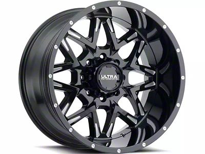 Ultra Wheels Carnivore Gloss Black 6-Lug Wheel; 20x9; 1mm Offset (05-15 Tacoma)