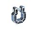 Royal Hooks Aluminum D-Ring Shackle; Black Milled