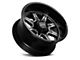 Ultra Wheels Menace Gloss Black with Diamond Cut Accents 6-Lug Wheel; 18x9; 18mm Offset (16-23 Tacoma)