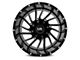 Hardrock Offroad Overdrive Gloss Black 6-Lug Wheel; 20x12; -51mm Offset (16-23 Tacoma)