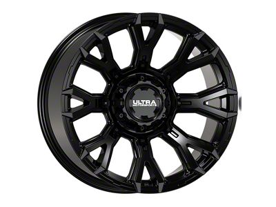 Ultra Wheels Scorpion Gloss Black 6-Lug Wheel; 20x10; -25mm Offset (22-24 Tundra)