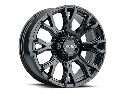 Ultra Wheels Titan XD Patriot Gloss Black 6-Lug Wheel; 18x9; 1mm Offset  A259134 (16-23 Titan XD) - Free Shipping