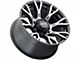 Ultra Wheels Scorpion Gloss Black with Diamond Cut Face 6-Lug Wheel; 20x10; -25mm Offset (22-24 Tundra)