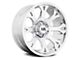 Hardrock Offroad Bloodshot Xposed Chrome 6-Lug Wheel; 22x12; -51mm Offset (10-24 4Runner)