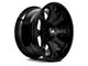Hardrock Offroad Bloodshot Xposed Gloss Black 6-Lug Wheel; 24x14; -76mm Offset (21-24 Bronco, Excluding Raptor)
