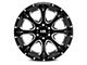 Hardrock Offroad Bloodshot Xposed Gloss Black 6-Lug Wheel; 26x14; -76mm Offset (16-23 Tacoma)