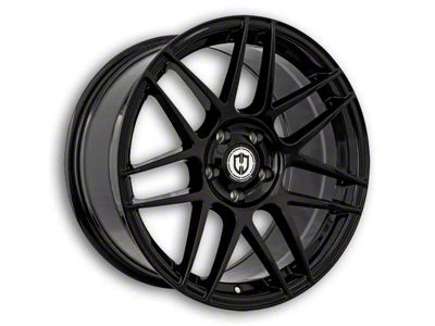Curva Concepts CFF300 Gloss Black 6-Lug Wheel; 22x9.5; 25mm Offset (05-15 Tacoma)
