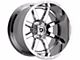 Gear Off-Road Pivot Chrome 6-Lug Wheel; 18x9; 18mm Offset (16-23 Tacoma)