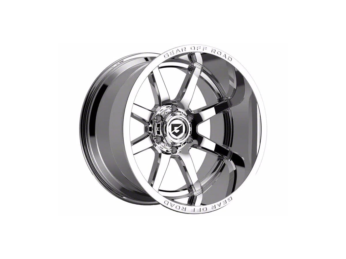 20x10 chrome wheels for trucks