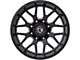 Gear Off-Road Raid Gloss Black 6-Lug Wheel; 18x9; 18mm Offset (16-23 Tacoma)