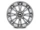 Hardrock Offroad Spine Xposed Chrome 6-Lug Wheel; 20x9; 0mm Offset (17-24 Titan)