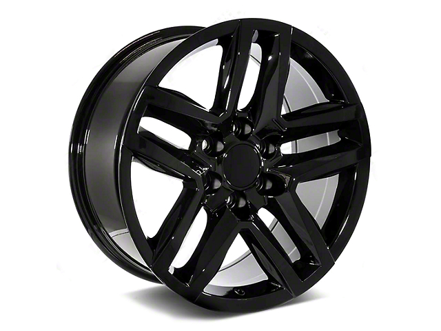 Factory Style Wheels Trail Boss Style Gloss Black 6-Lug Wheel; 22x9; 28mm Offset (15-20 Tahoe)