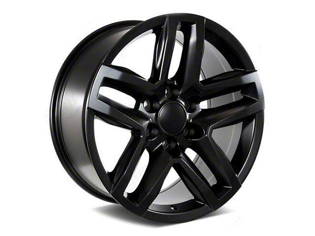 Factory Style Wheels Trail Boss Style Satin Black 6-Lug Wheel; 20x9; 15mm Offset (21-23 Tahoe)