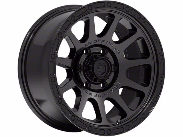 Gear Off-Road Proto Call Satin Black 6-Lug Wheel; 17x8.5; 0mm Offset (16-23 Tacoma)