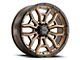 Ultra Wheels Warmonger 6 Bronze 6-Lug Wheel; 17x9; 18mm Offset (16-23 Tacoma)