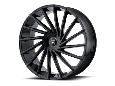 Asanti Matar Gloss Black 6-Lug Wheel; 20x8.5; 15mm Offset (16-24 Titan XD)