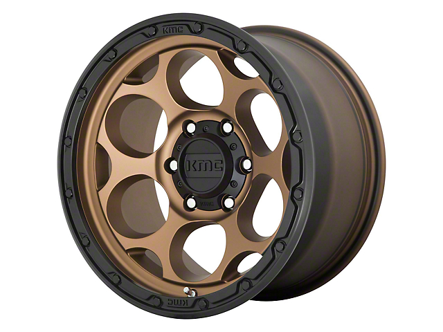 KMC Dirty Harry Matte Bronze with Black Lip 6-Lug Wheel; 20x9; 0mm Offset (21-23 Tahoe)