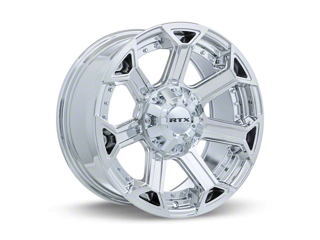 RTX Offroad Wheels Peak Chrome 6-Lug Wheel; 18x9; 0mm Offset (04-15 Titan)