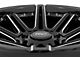 Rough Country 88 Series Gloss Black Milled 6-Lug Wheel; 20x10; -25mm Offset (22-24 Tundra)