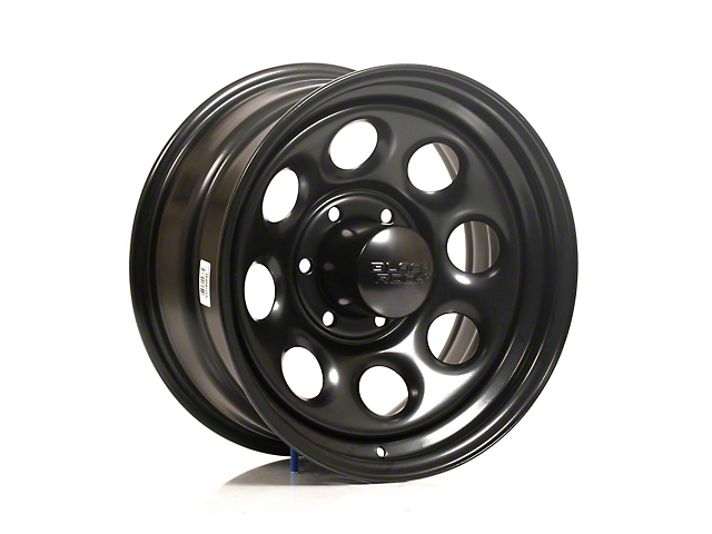 Black Rock Wheels Type 8 Matte Black 6-Lug Wheel; 17x8; 0mm Offset (07-14 Tahoe)