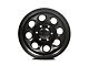 Black Rock Wheels Type 8 Matte Black 6-Lug Wheel; 17x8; 0mm Offset (05-15 Tacoma)