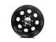 Black Rock Wheels Type 8 Matte Black 6-Lug Wheel; 17x8; 0mm Offset (16-23 Tacoma)