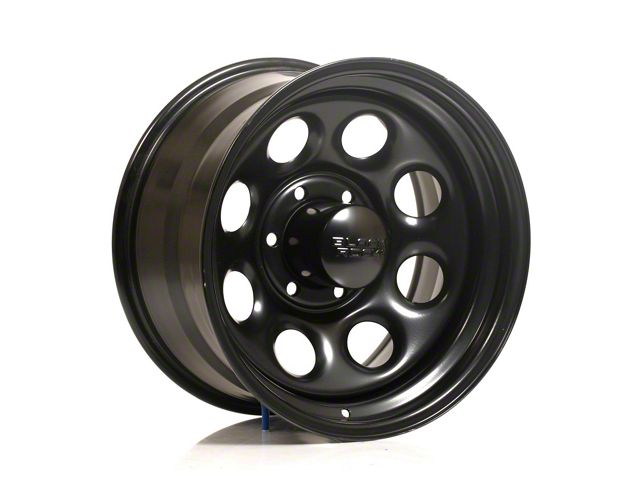 Black Rock Wheels Type 8 Matte Black 6-Lug Wheel; 17x9; -12mm Offset (10-24 4Runner)