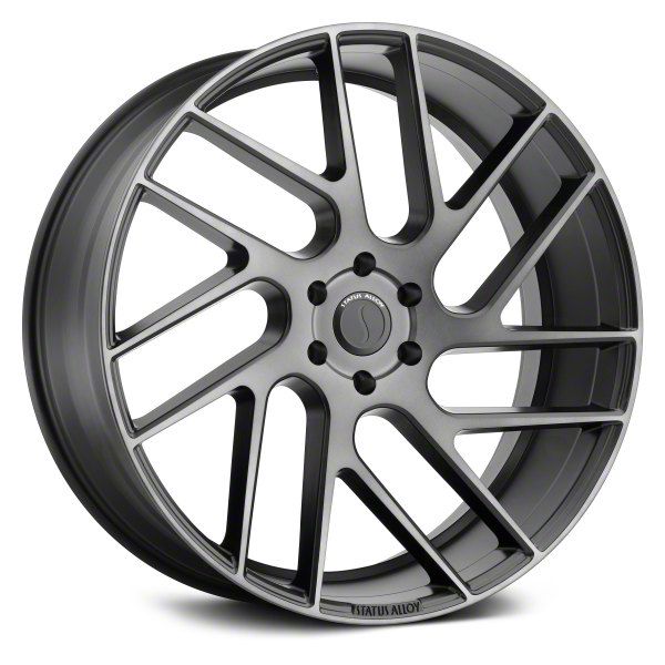 Status Juggernaut Carbon Graphite 6-Lug Wheel; 22x9.5; 25mm Offset (04-15 Titan)