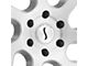 Status Juggernaut Silver with Brushed Machined 6-Lug Wheel; 24x9.5; 25mm Offset (16-23 Tacoma)