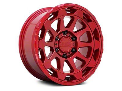 Black Rhino Rotor Candy Red 6-Lug Wheel; 18x9; 12mm Offset (2024 Tacoma)