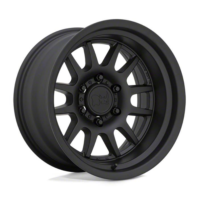 Black Rhino Tacoma Guide Matte Black 6-Lug Wheel; 17x9; -10mm Offset ...