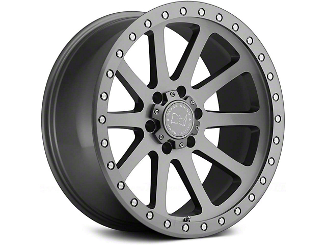 Black Rhino Mint Gloss Graphite 6-Lug Wheel; 17x9; 12mm Offset (10-23 4Runner)