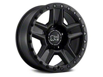 Black Rhino Ravine Matte Black 6-Lug Wheel; 17x8.5; -18mm Offset (2024 Tacoma)